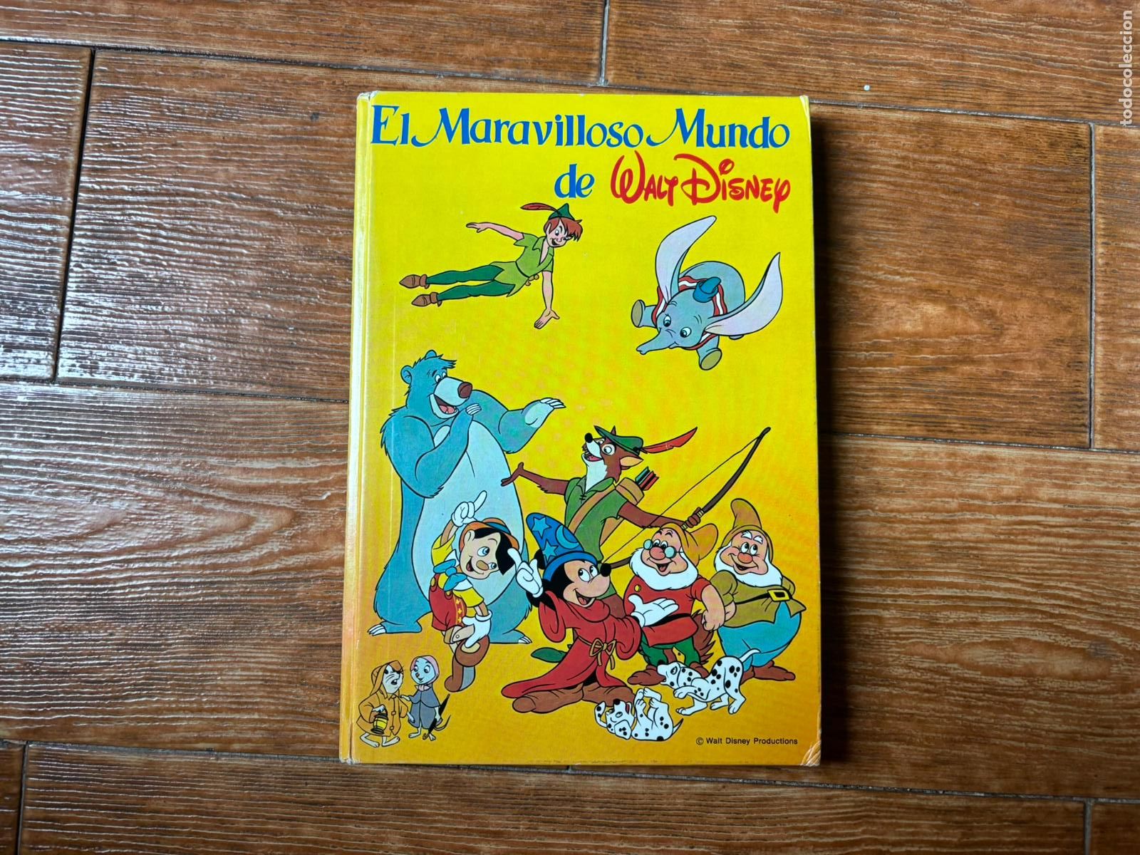 Coleccionismo &aacute;lbum: EL MARAVILLOSO MUNDO DE WALT DISNEY ALBUM DE CROMOS COMPLETO TAPA DURA