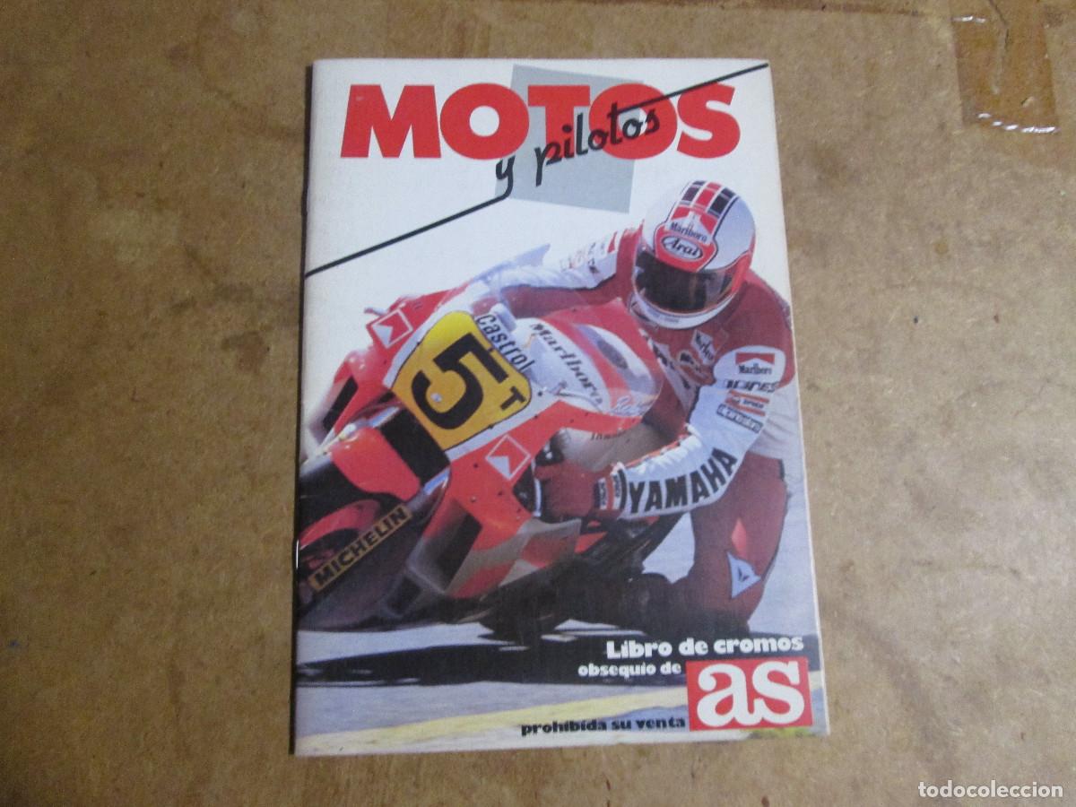 Coleccionismo &aacute;lbum: album completo, motos y pilotos y coches y pilotos del diario AS