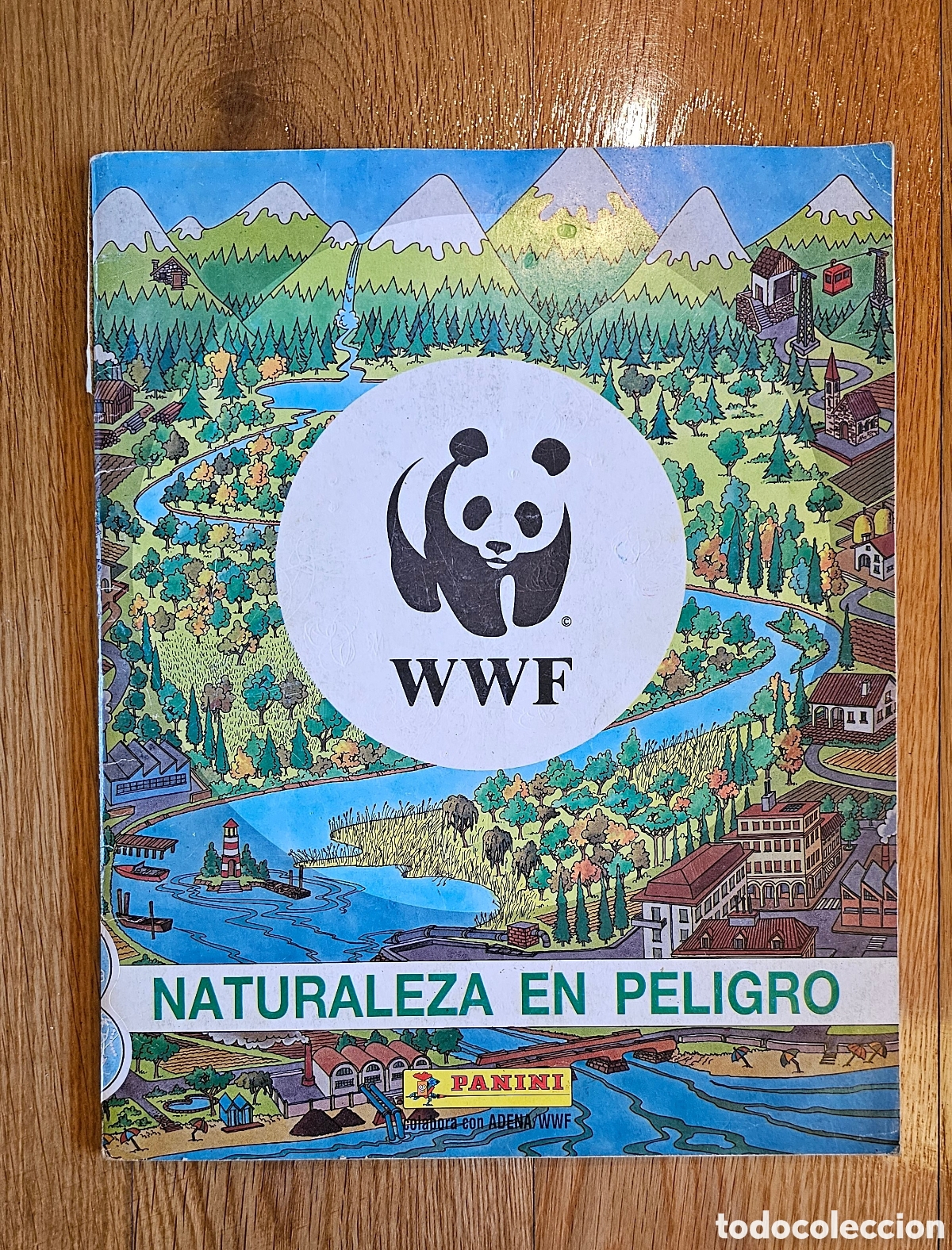 Coleccionismo &aacute;lbum: Album cromos completo - Naturaleza en Peligro (ADENA/WWF)