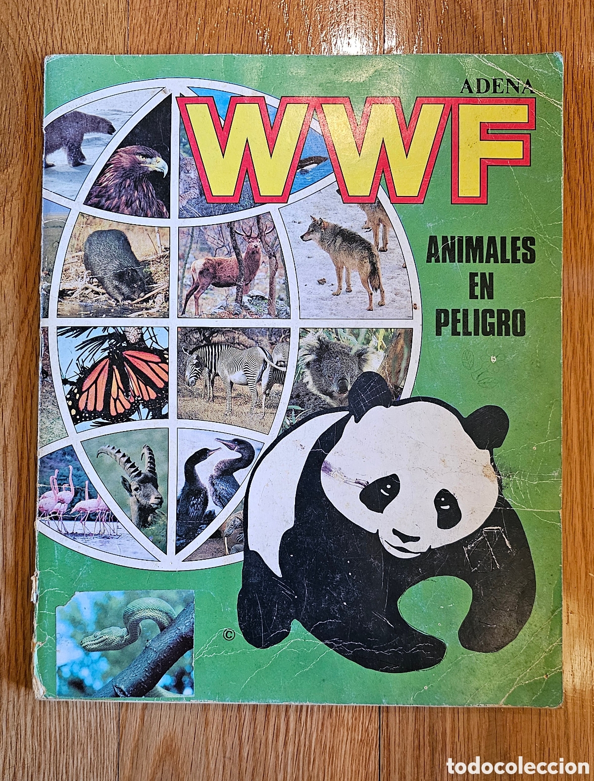 Coleccionismo &aacute;lbum: Album de cromos completo - WWF Animales en Peligro