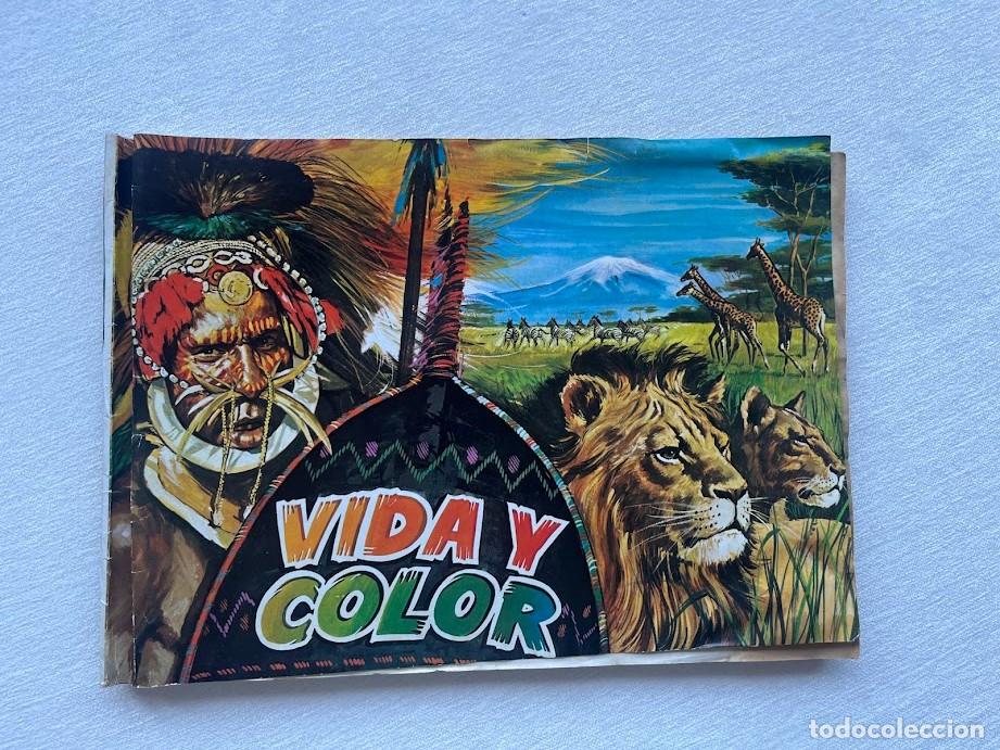 Coleccionismo &aacute;lbum: Vida y Color 3 / &Aacute;lbum de Cromos / Completo / 507 Cromos / Forro pl&aacute;stico Original /