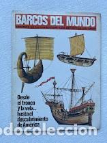 Coleccionismo &aacute;lbum: Barcos del mundo / Cromos de la colecci&oacute;n &rdquo;Los secretos del mar &rdquo; / Completo &Aacute;lbum de cromos /