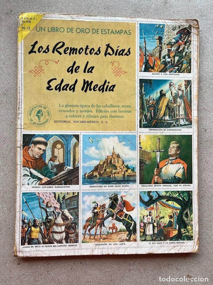 Coleccionismo &aacute;lbum: Los remotos d&iacute;as de la edad media / Libro de oro de estampas N&ordm; 13 / Completo / 48 cromos /