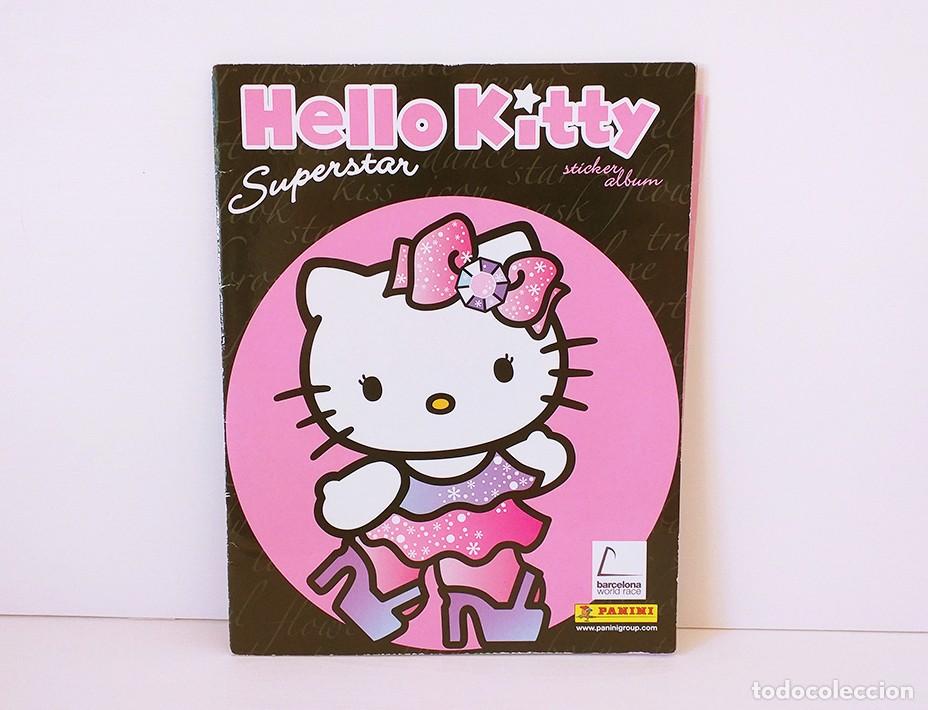 Coleccionismo &aacute;lbum: Album de cromos completo Hello Kitty superstar, panini