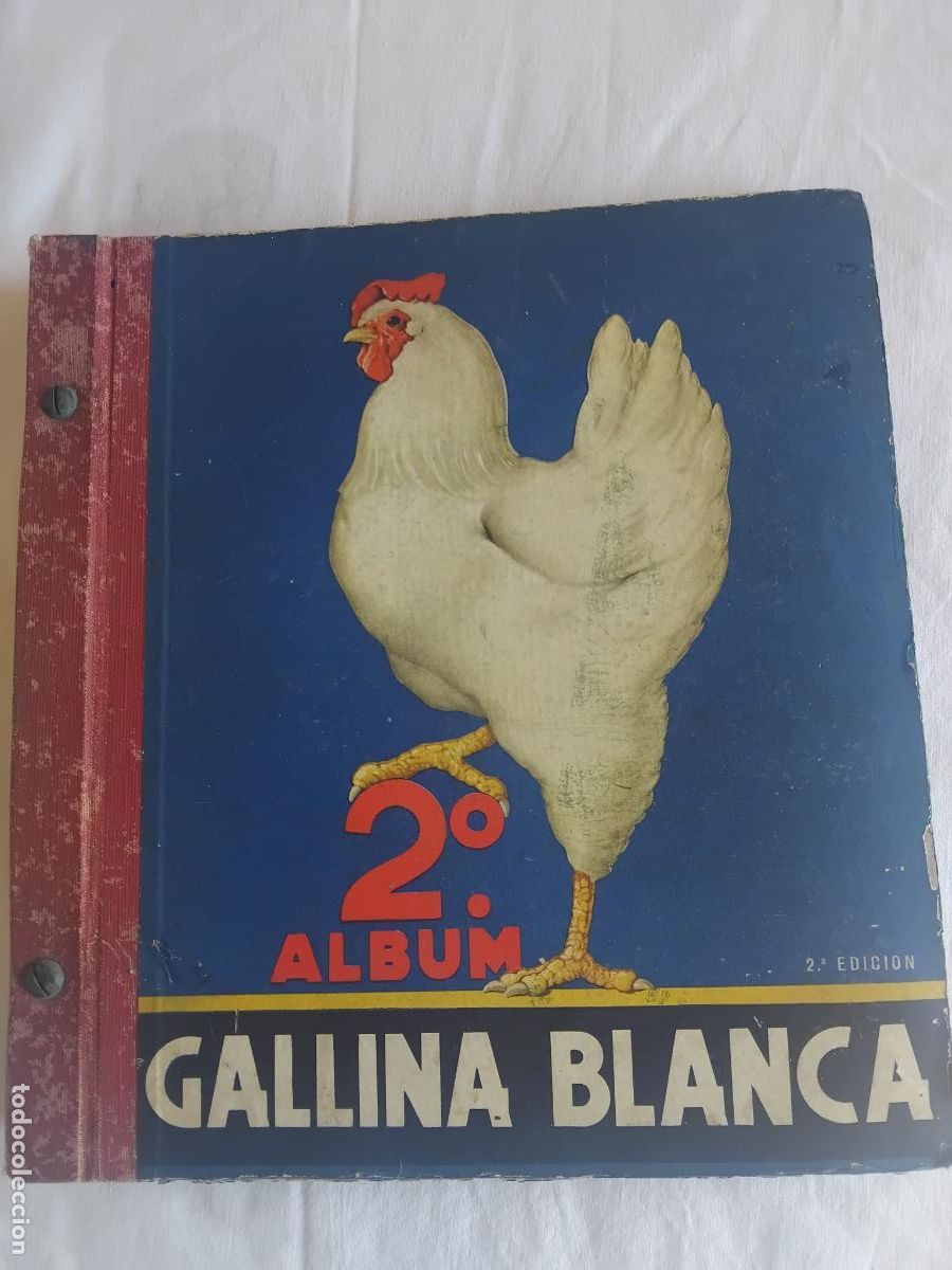 Coleccionismo &aacute;lbum: GALLINA BLANCA ALBUM 2&ordm;. 2&ordm; EDICION 1949. COMPLETO CON TODOS LOS CROMOS PUBLICADOS
