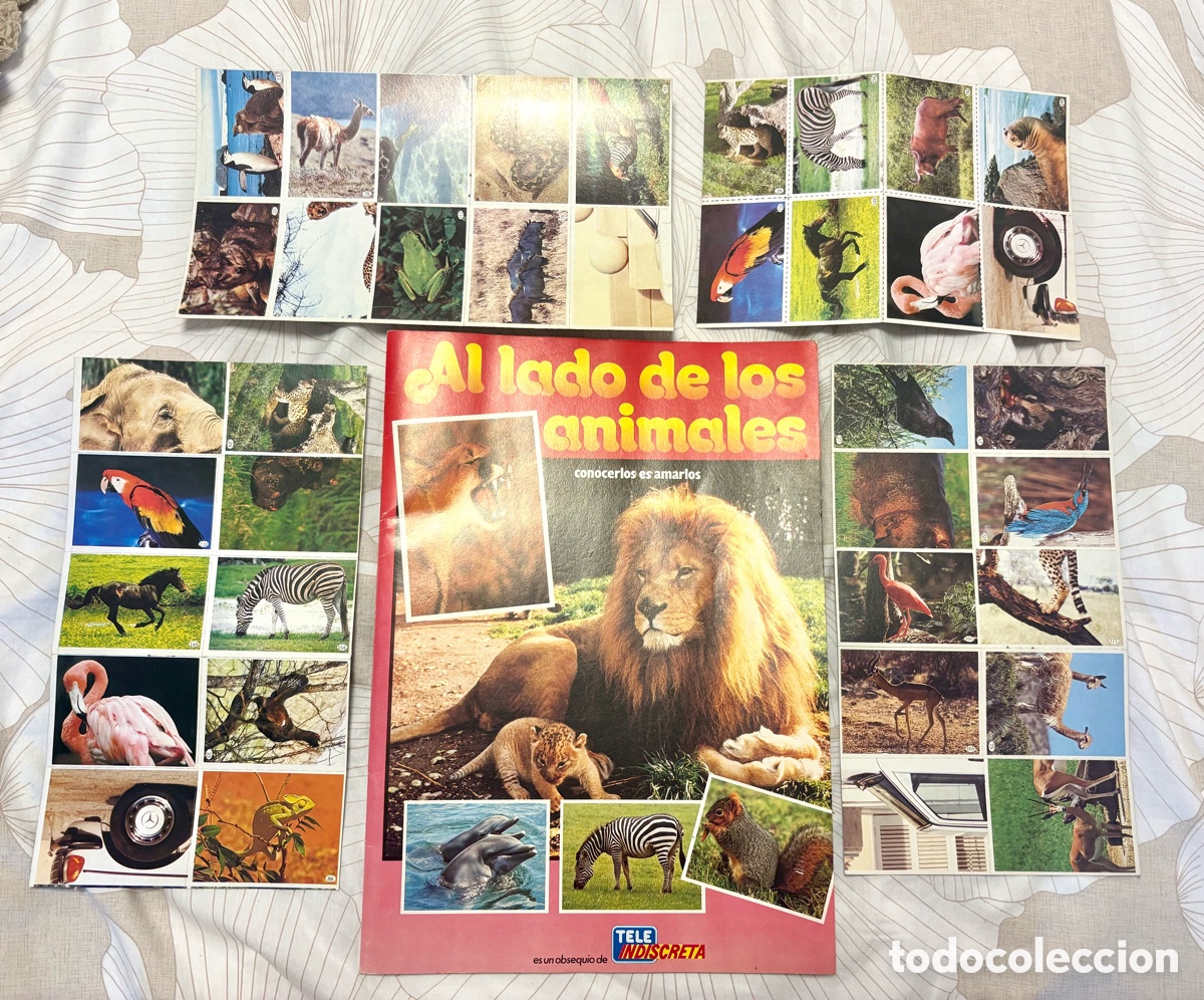 Coleccionismo &aacute;lbum: Lote &Aacute;lbum Vac&iacute;o EN PLANCHA + 38 Cromos en Pliegos (Tele Indiscreta 1985)