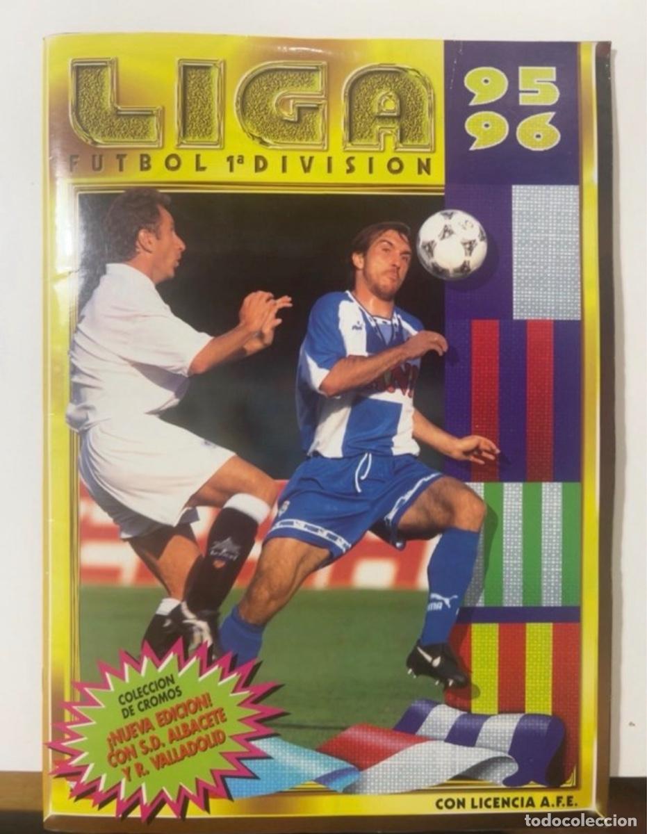 Coleccionismo &aacute;lbum: Colecci&oacute;n cromos f&uacute;tbol liga 95/96