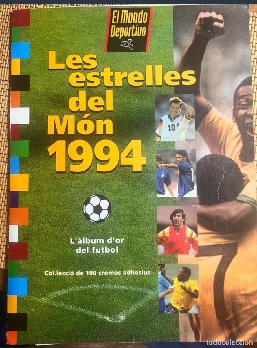 Coleccionismo &aacute;lbum: Colecci&oacute;n cromos USA94 &ldquo;Les estrelles del Mon&rdquo;