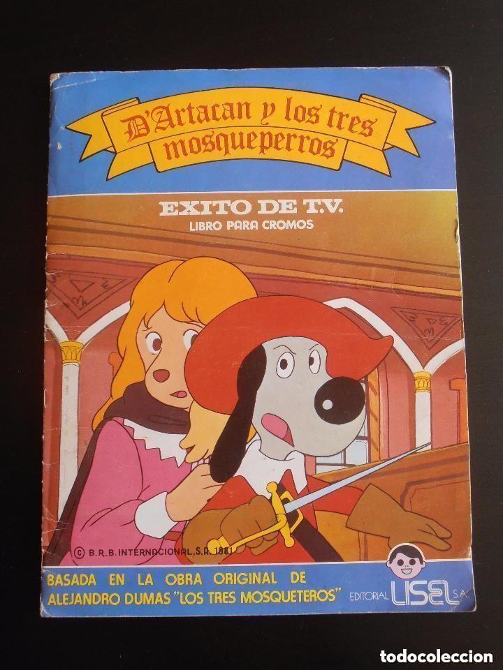 Coleccionismo &aacute;lbum: ALBUM DE CROMOS D&acute;ARTACAN Y LOS TRES MOSQUEPERROS -EDITORIAL USEL - COMPLETO -LEER DETALLES