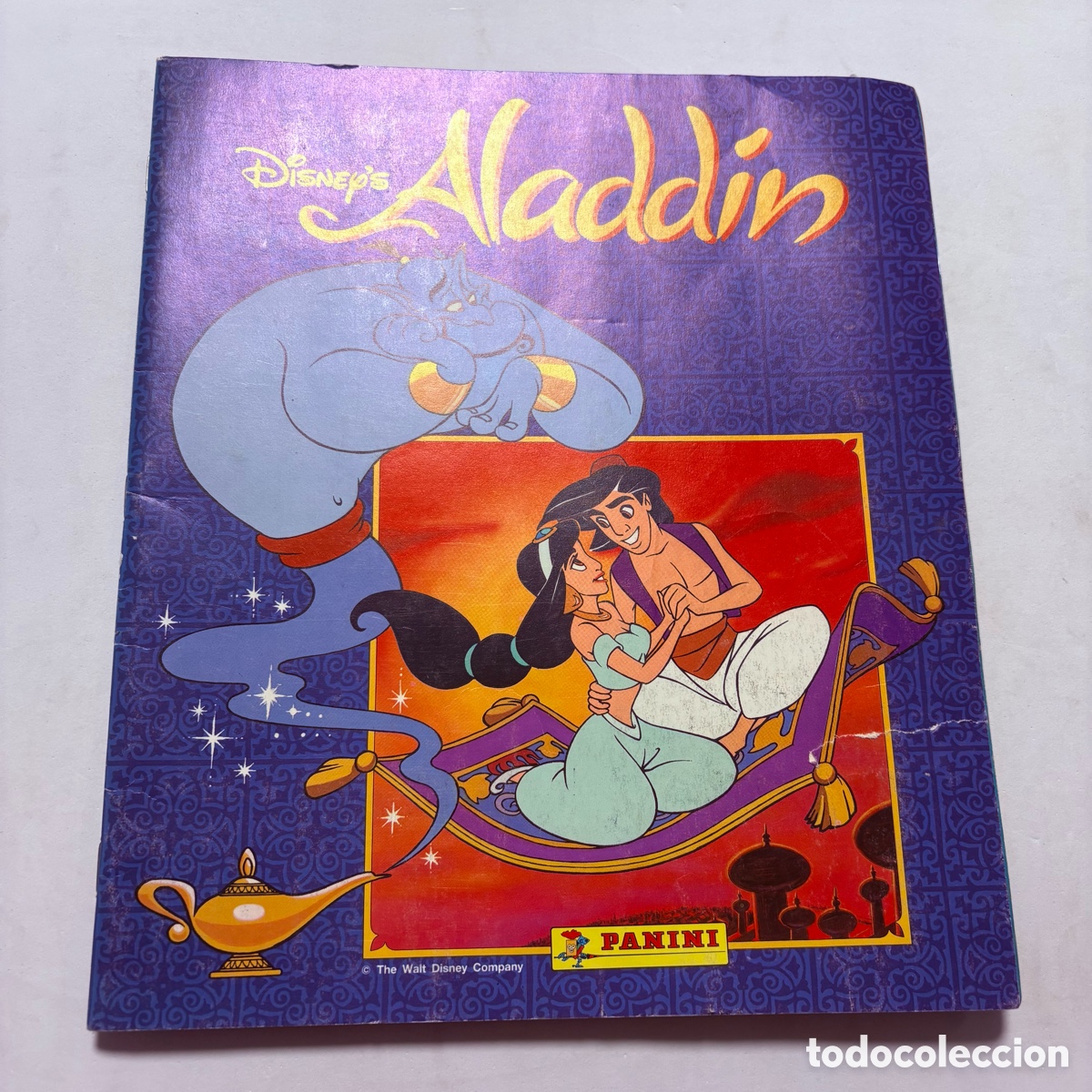 Coleccionismo &aacute;lbum: album de cromos completo disney's aladdin de panini