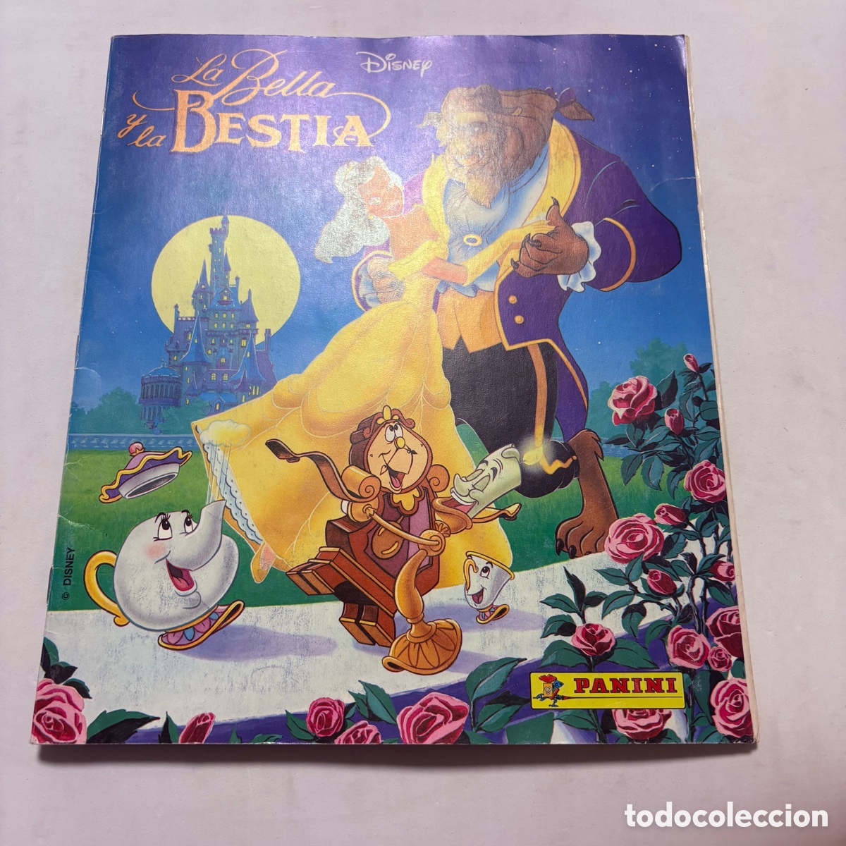 Coleccionismo &aacute;lbum: album de cromos completo disney la bella y la bestiade panini