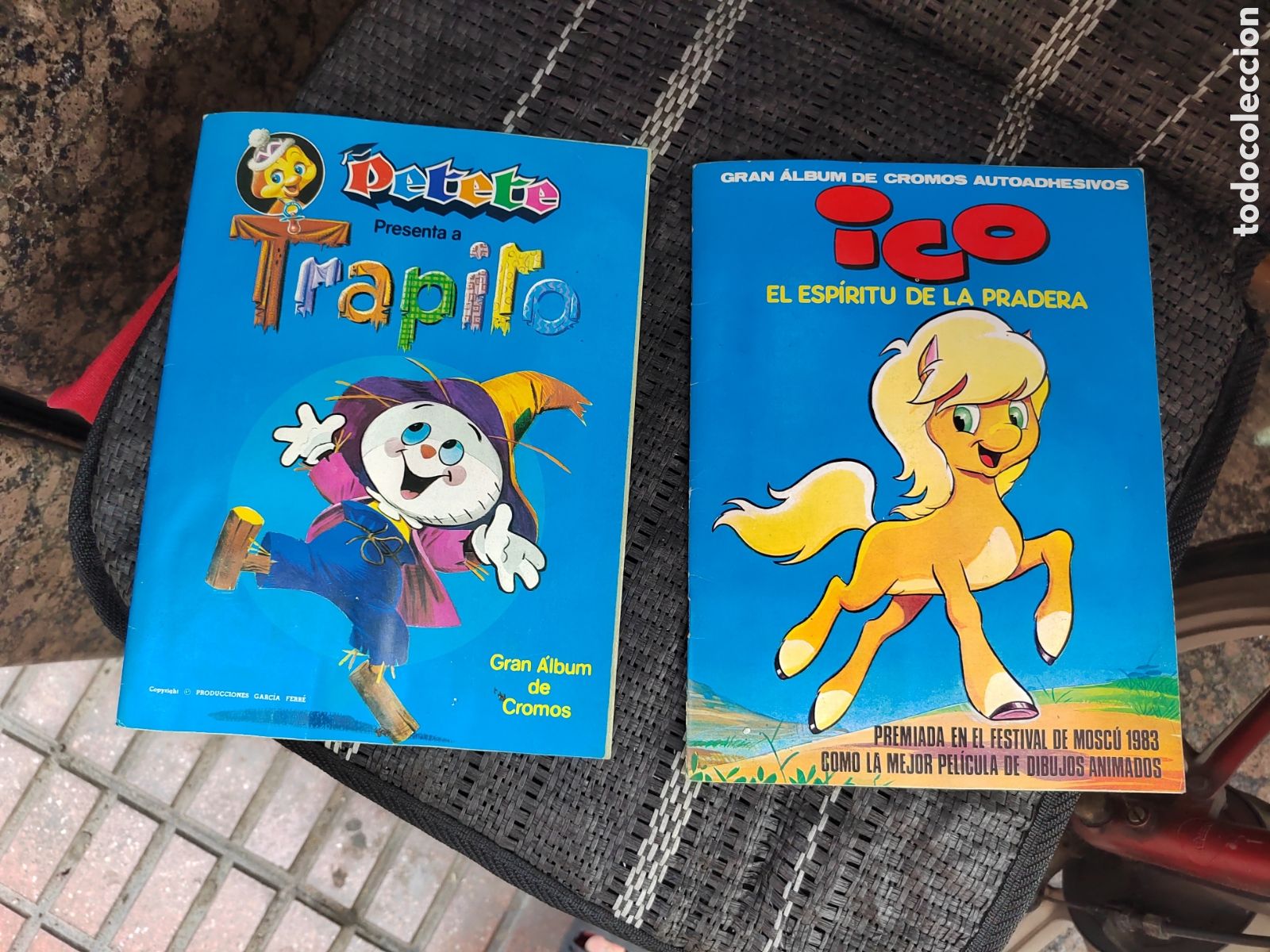 Coleccionismo &aacute;lbum: Dos &aacute;lbumes de cromos completos trapito y ICO