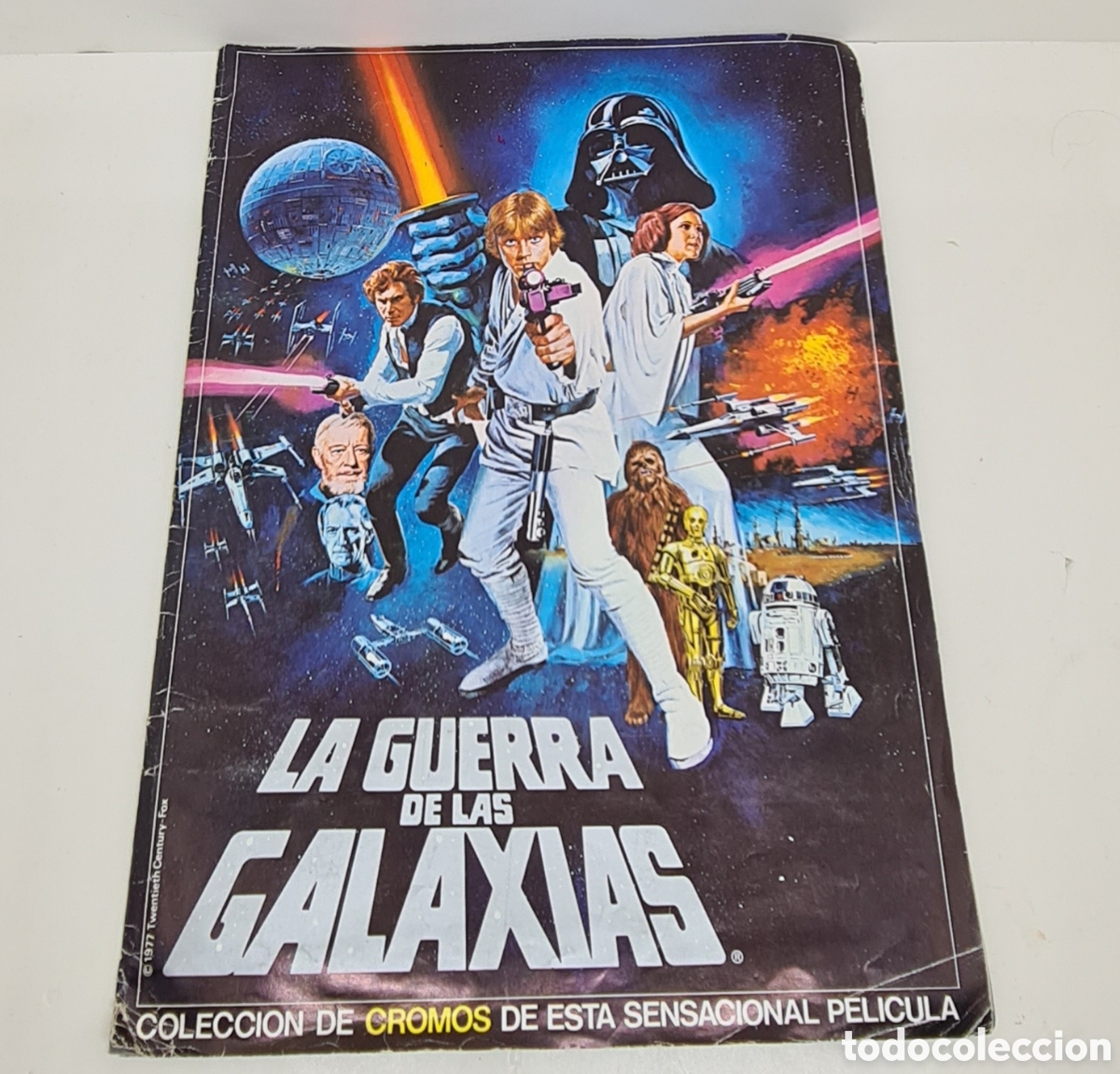 Coleccionismo &aacute;lbum: ALBUM COMPLETO PACOSA 1977 LA GUERRA DE LAS GALAXIAS STAR WARS