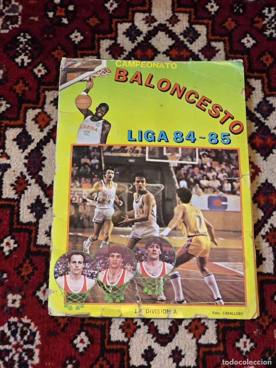 Coleccionismo &aacute;lbum: Album Baloncesto Liga 84-85 Completo CLESA