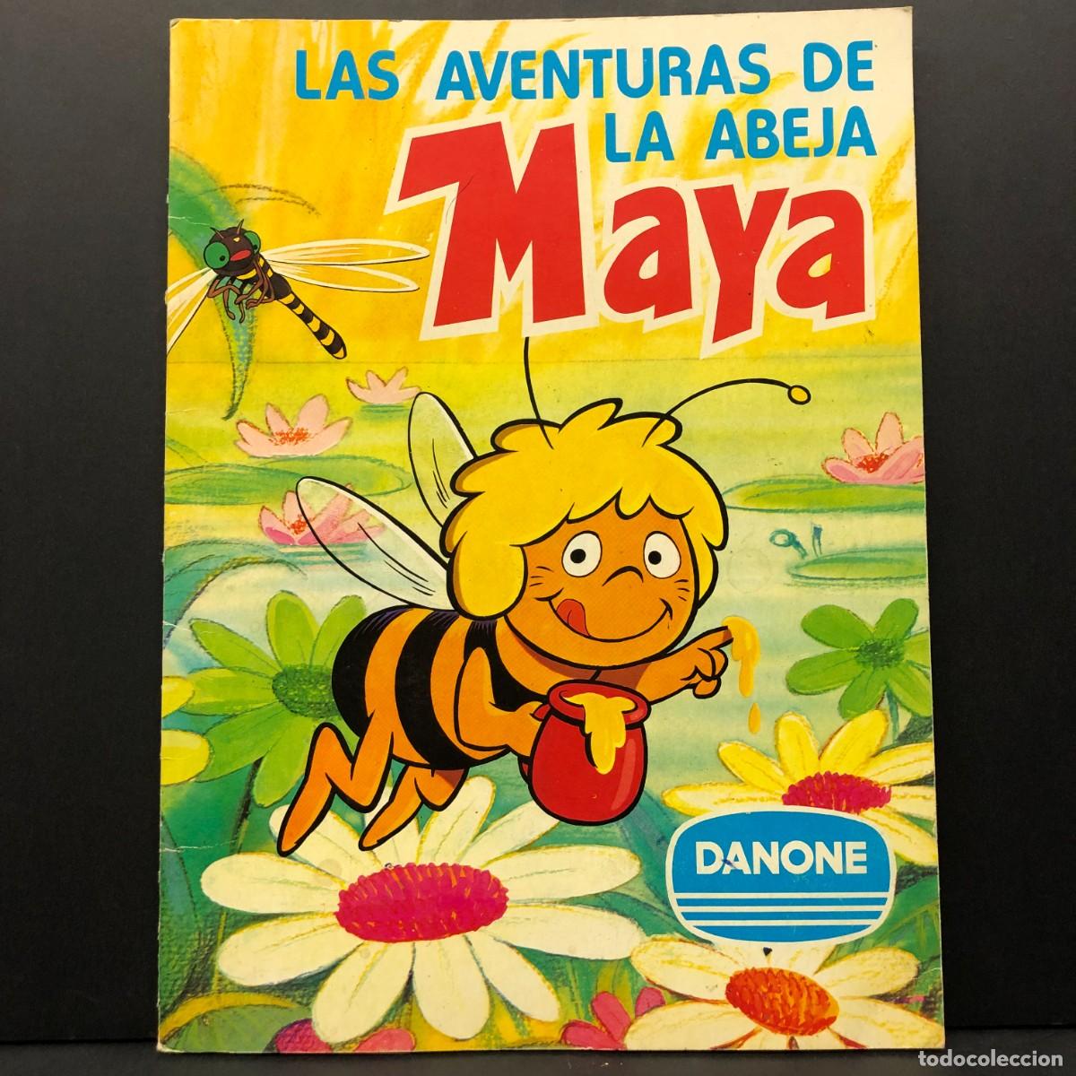 Coleccionismo &aacute;lbum: LAS AVENTURAS DE LA ABEJA MAYA - DANONE - ALBUM DE CROMOS COMPLETO / 3108