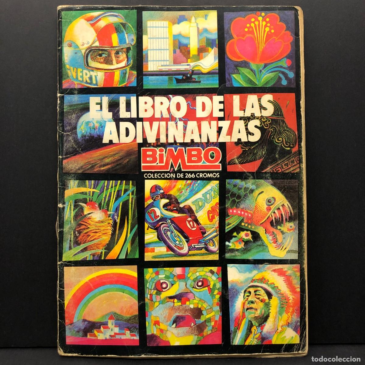 Coleccionismo &aacute;lbum: EL LIBRO DE LAS ADIVINANZAS - BIMBO - COLECCION DE 266 CROMOS - ALBUM DE CROMOS COMPLETO / 3113