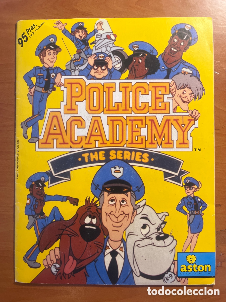 Coleccionismo &aacute;lbum: &Aacute;LBUM POLICE ACADEMY, 162 CROMOS COMPLETO, (ASTON EDICIONES)