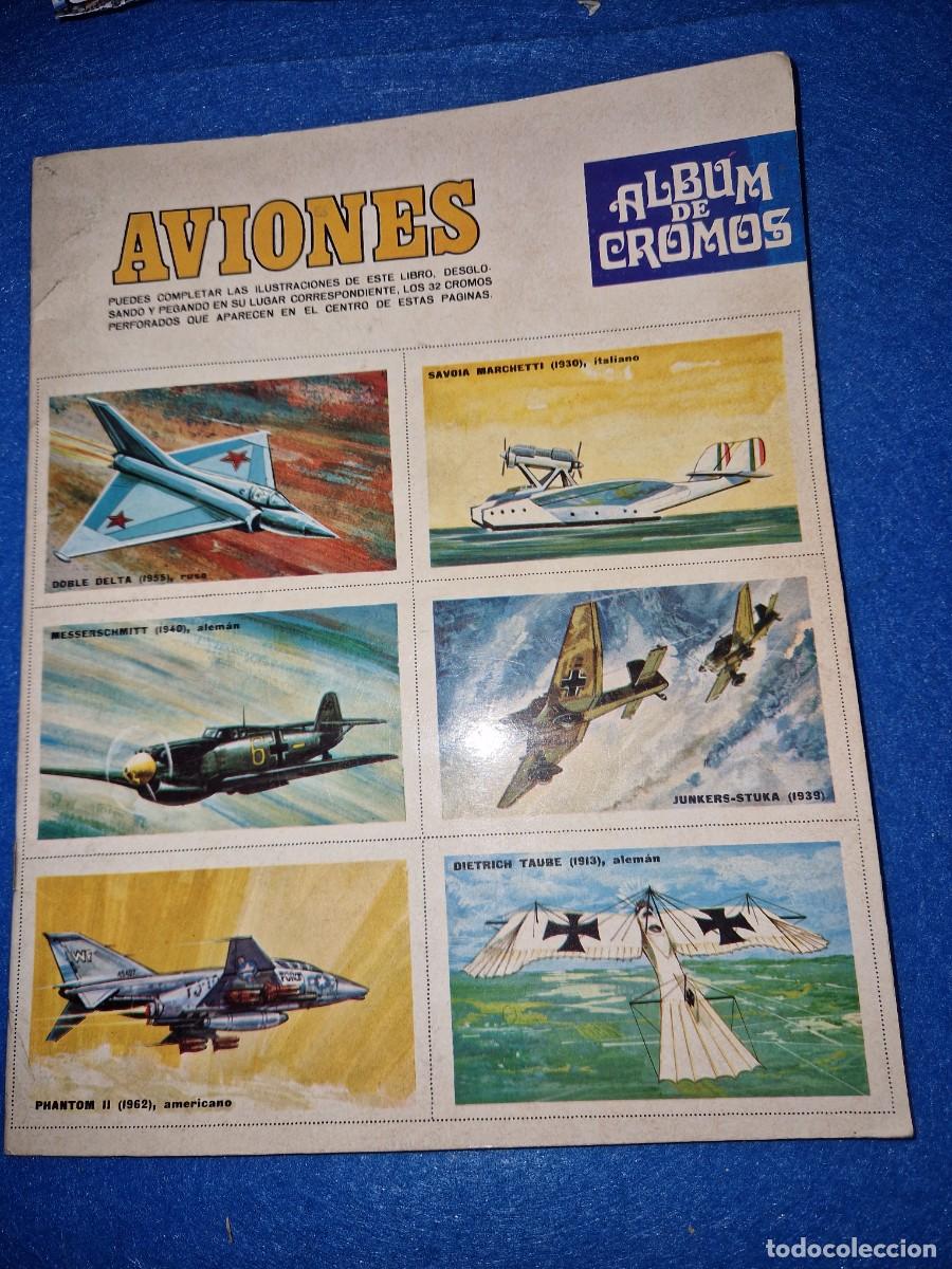 Coleccionismo &aacute;lbum: AVIONES , album cromos susaeta