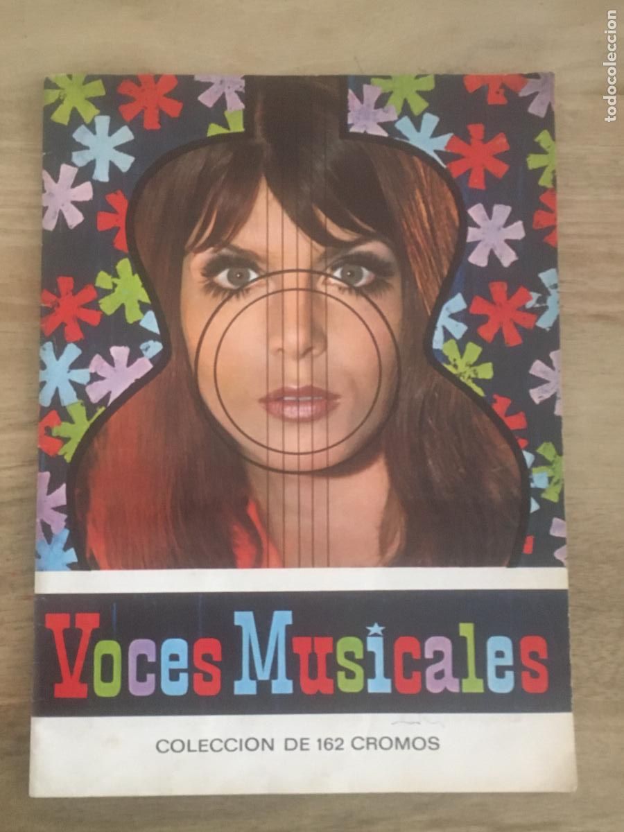 Coleccionismo &aacute;lbum: voces musicales ruiz romero album de cromos completo perfecto estado como nuevo