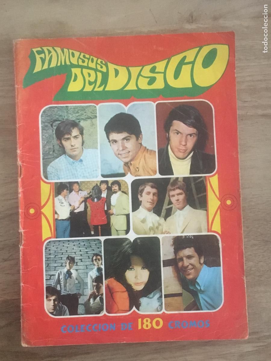 Coleccionismo &aacute;lbum: famosos del disco ediciones este album de cromos completo muy buen estado