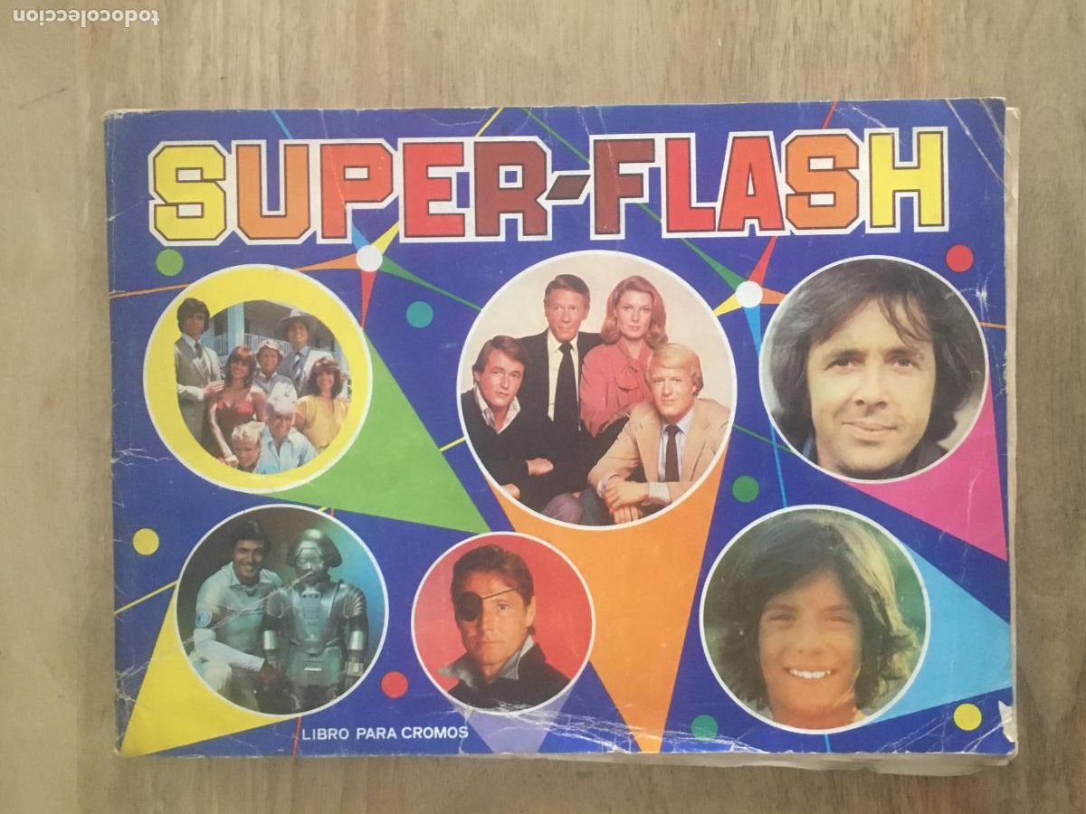 Coleccionismo &aacute;lbum: super flash editorial maga album de cromos completo muy buen estado