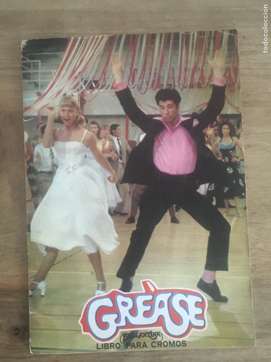 Coleccionismo &aacute;lbum: grease editorial maga album de cromos completo perfecto estado como nuevo