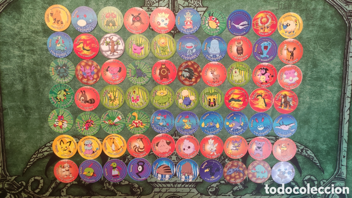 Coleccionismo &aacute;lbum: Colecci&oacute;n completa Pok&eacute;mon tazo 3