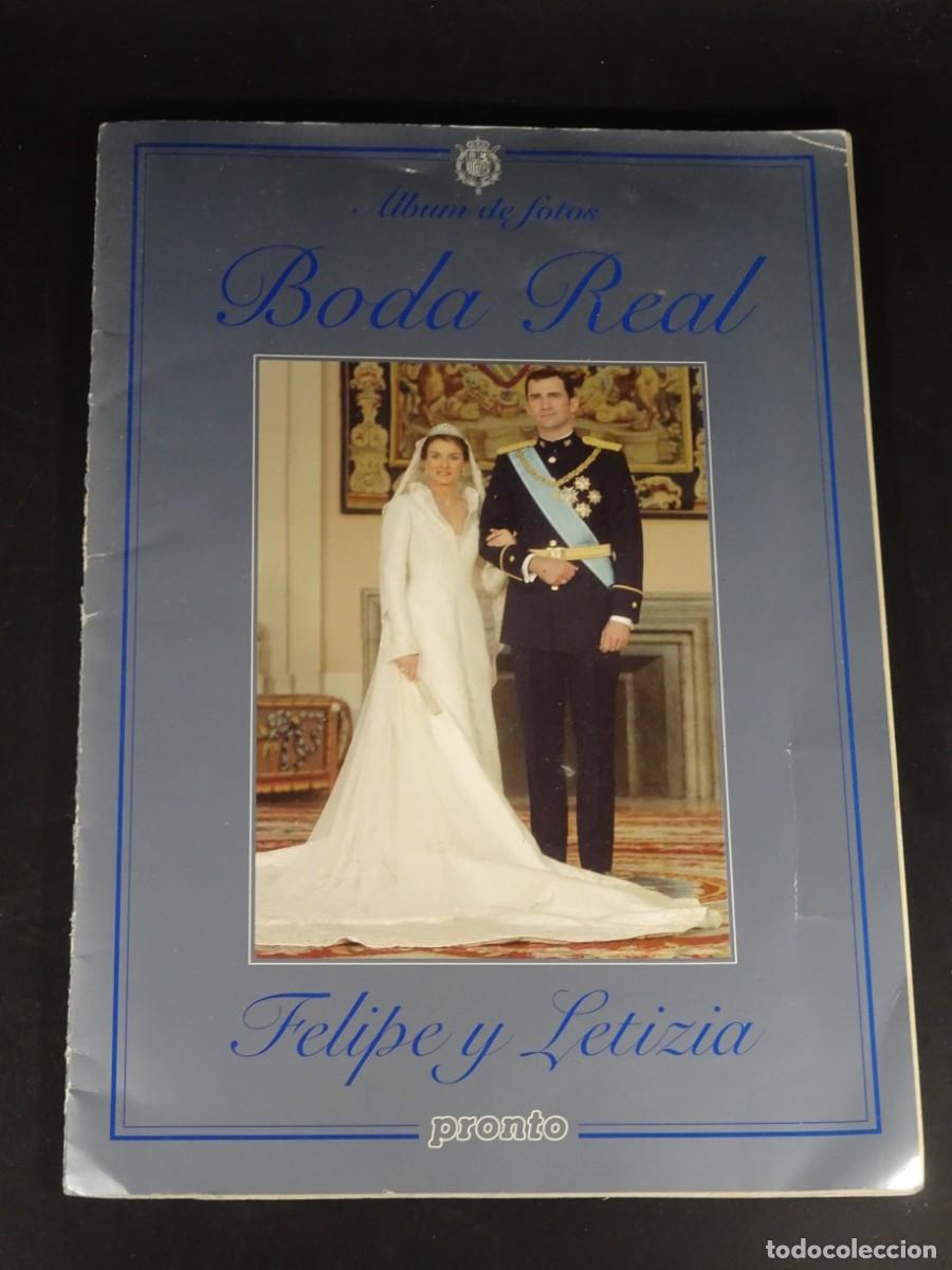 Coleccionismo &aacute;lbum: ALBUM DE FOTOS BODA REAL, FELIPE LETIZIA, COMPLETO 29 FOTOCROMOS, PRONTO, VER FOTOS