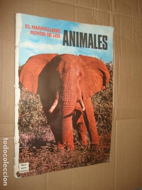 Colecionismo Caderneta: El maravilloso mundo de los animales, 1970, Fher, &aacute;lbu completo