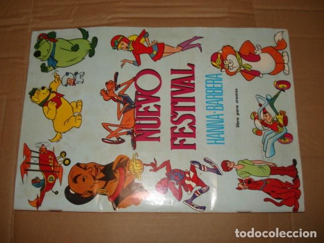 Coleccionismo &aacute;lbum: Nuevo Festival Hanna-Barbera, 1973, Fher, &aacute;lbum completo, muy buen estado. Con poster