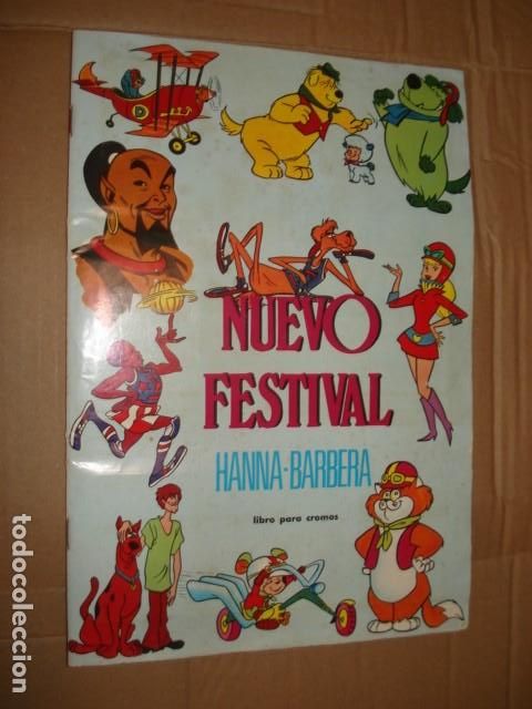 Collectionnisme Album: Nuevo Festival Hanna-Barbera, 1973, Fher, &aacute;lbum completo, muy buen estado. Con poster