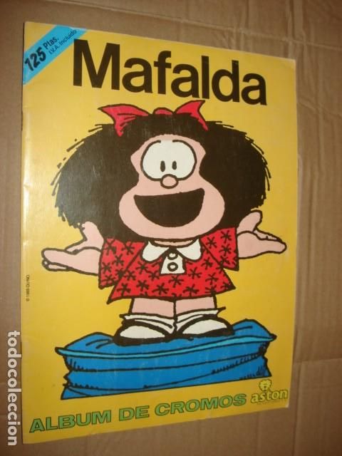Coleccionismo &aacute;lbum: Mafalda, 1989, album completo a falta de 1 cromo, Aston, buen estado