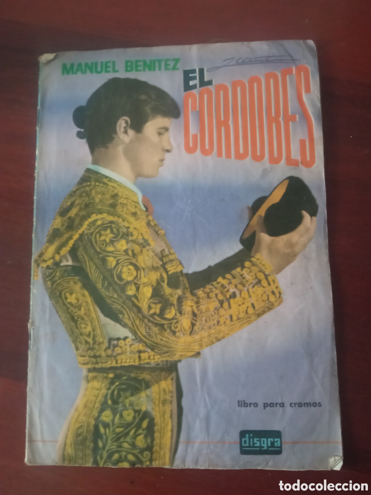 Coleccionismo &aacute;lbum: Libro de cromos Manuel Ben&iacute;tez el cordob&eacute;s 1964