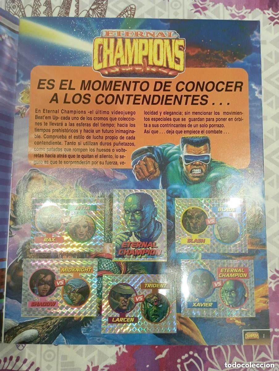 Coleccionismo &aacute;lbum: ETERNAL CHAMPIONS COLECCION COMPLETA - Foto 2