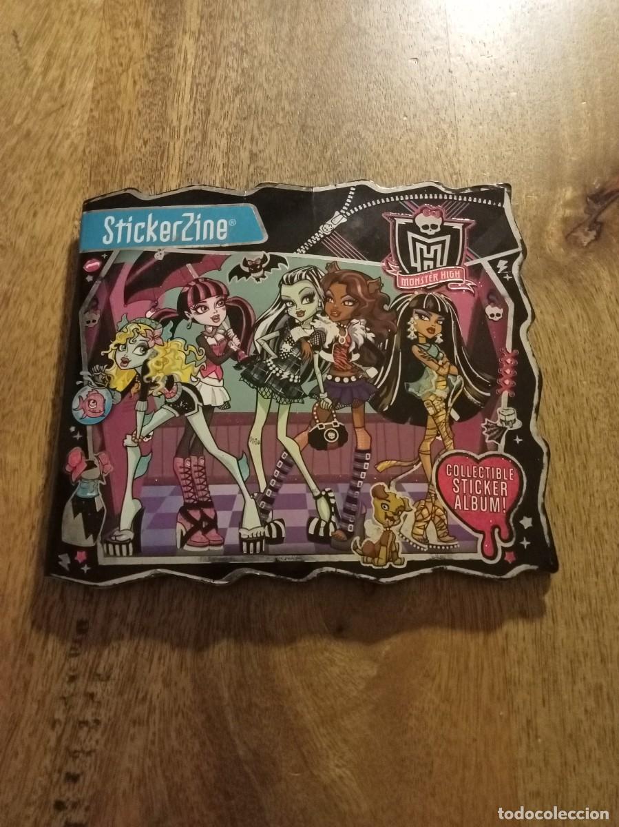 Coleccionismo &aacute;lbum: monster high sticker zine album casi completo faltan sticker