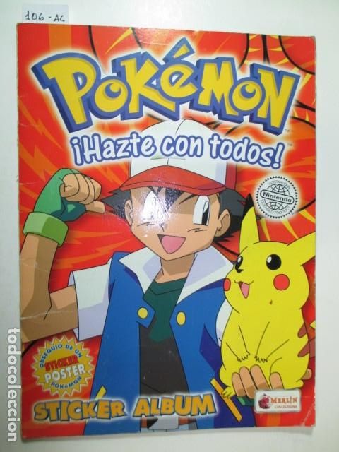 Collezionismo &Aacute;lbum: &Aacute;LBUM DE CROMOS  POK&Eacute;MON !HAZTE CON TODOS!