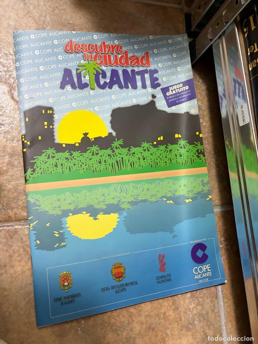Coleccionismo &aacute;lbum: BLAS104C Descubre tu ciudad Alicante &mdash; COPE ALBUM DE CROMOS COMPLETO
