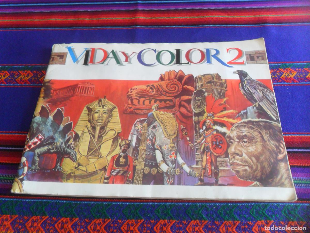 Coleccionismo &aacute;lbum: VIDA Y COLOR 2 MIDI COMPLETO 484 CROMOS. &Aacute;LBUMES ESPA&Ntilde;OLES 1969. CORRECTO ESTADO.