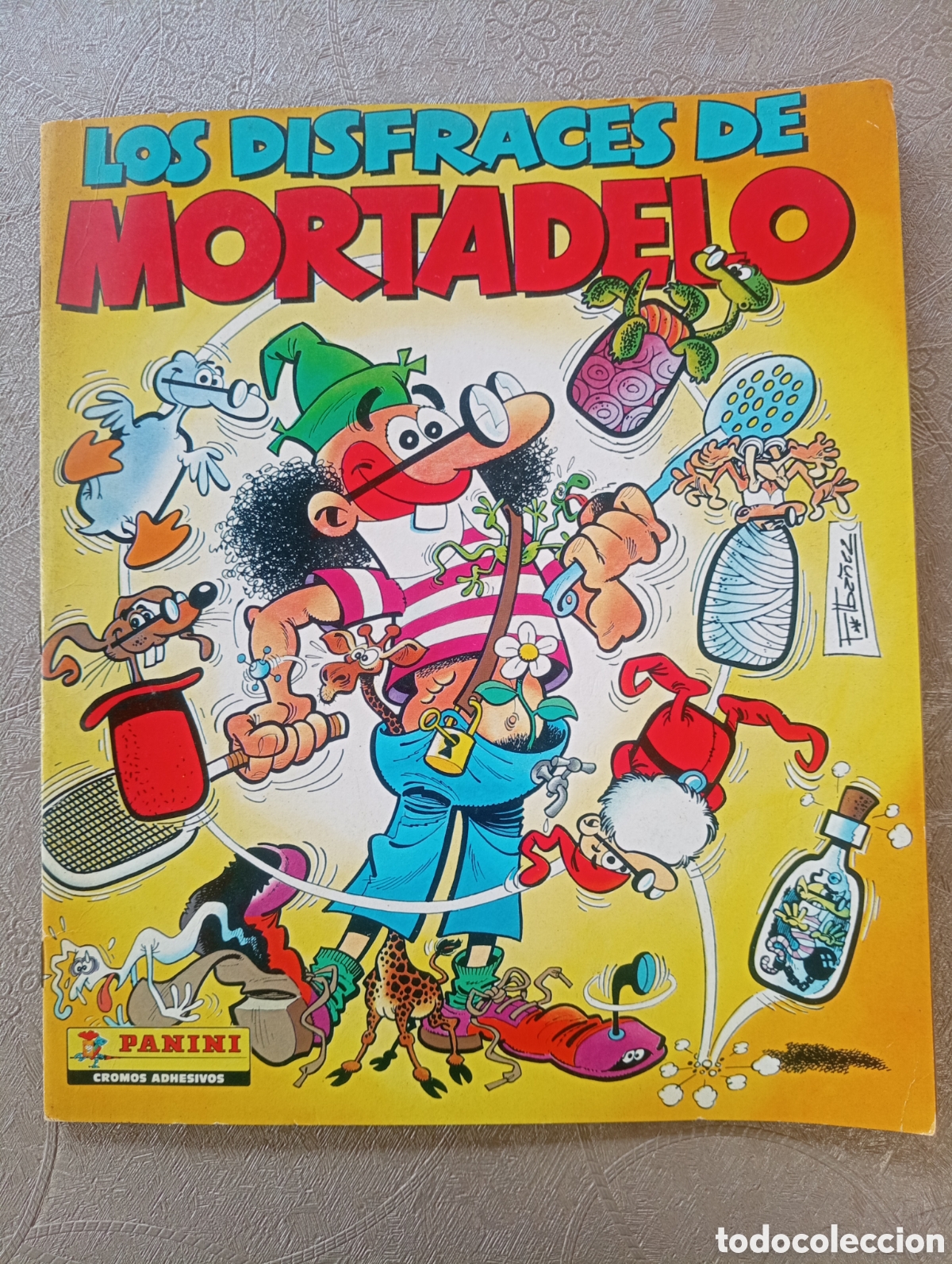 Coleccionismo &aacute;lbum: Album completo Mortadelo y sus disfraces