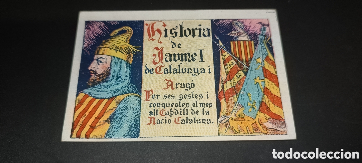 Coleccionismo &aacute;lbum: HISTORIA DE JAUME I DE CATALUNYA i ARAGO - COMPLETO - 25 CROMOS - XOCOLATES RIUCORD - EXCELENTE