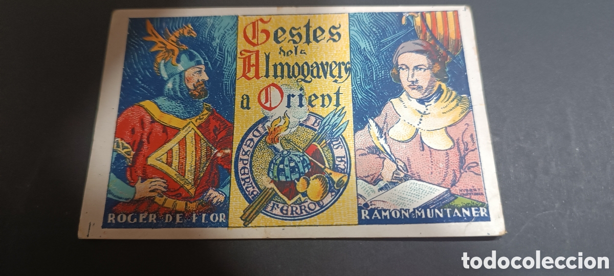 Coleccionismo &aacute;lbum: GESTES DELS ALMOGAVERS A ORIENT - ROGER DE FLOR - RAMON MUNTANER - COMPLETA - ESTADO EXCELENTE