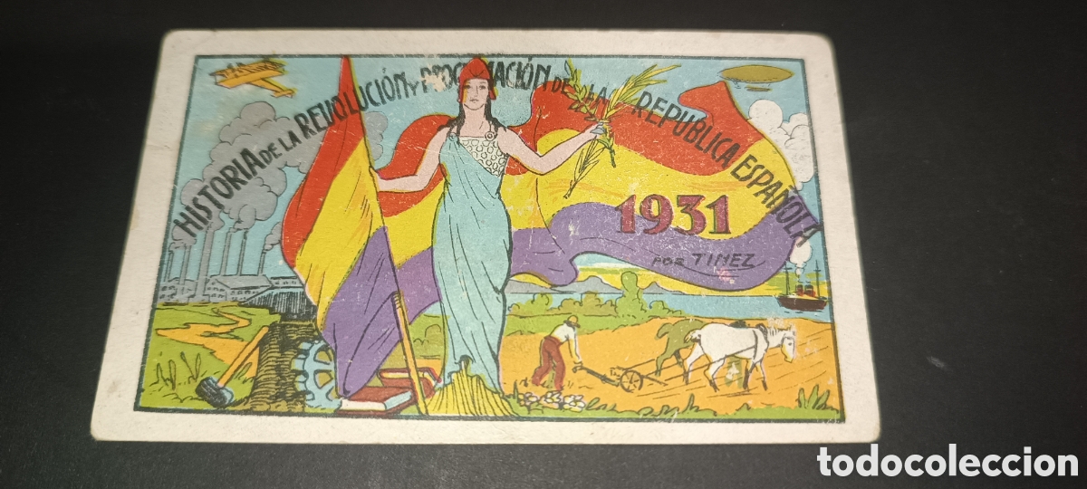 Coleccionismo &aacute;lbum: COLECCION COMPLETA,30 CROMOS HISTORIA REVOLUCION PROCLAMACION DE LA REPUBLICA ESPA&Ntilde;OLA 1931