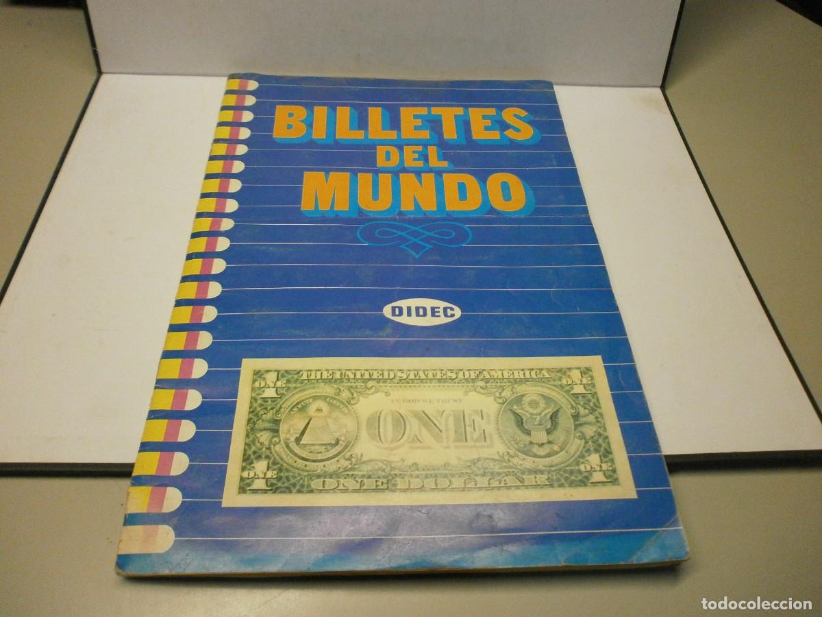 Coleccionismo &aacute;lbum: album completo billetes del mundo didec a&ntilde;o 1984