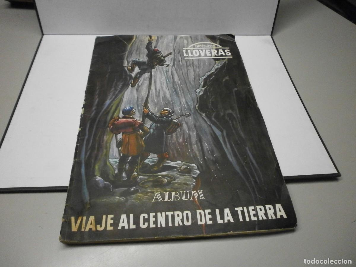 Coleccionismo &aacute;lbum: album completo chocolates lloveras viaje al centro de la tierra