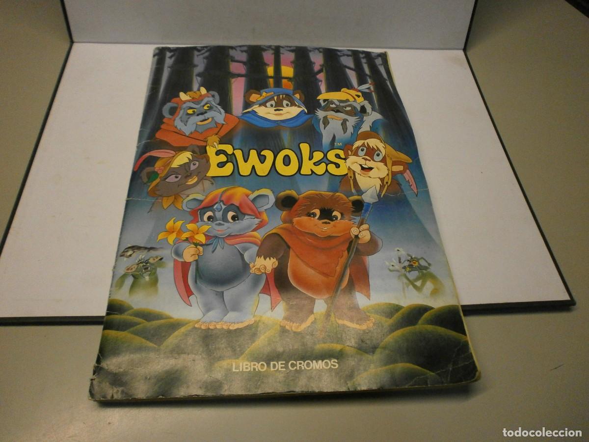 Coleccionismo &aacute;lbum: album completo ewoks ediciones este a&ntilde;o 1986 solo a falta de un cromo n&ordm; 153