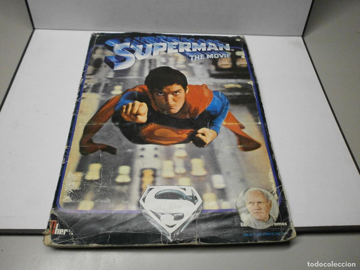 Coleccionismo &aacute;lbum: album completo superman the movie fher a&ntilde;o 1978