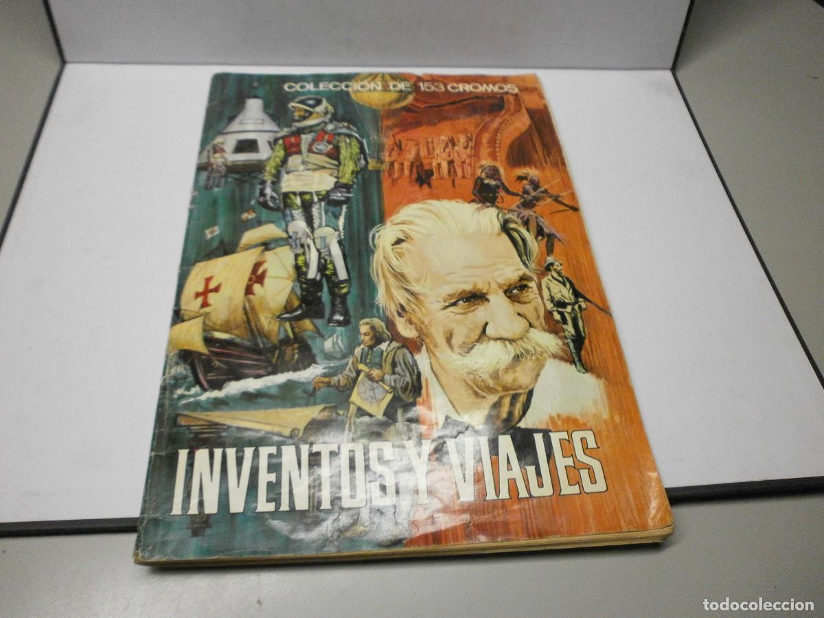 Coleccionismo &aacute;lbum: album completo inventos y viajes editorial ferma a&ntilde;o 1967
