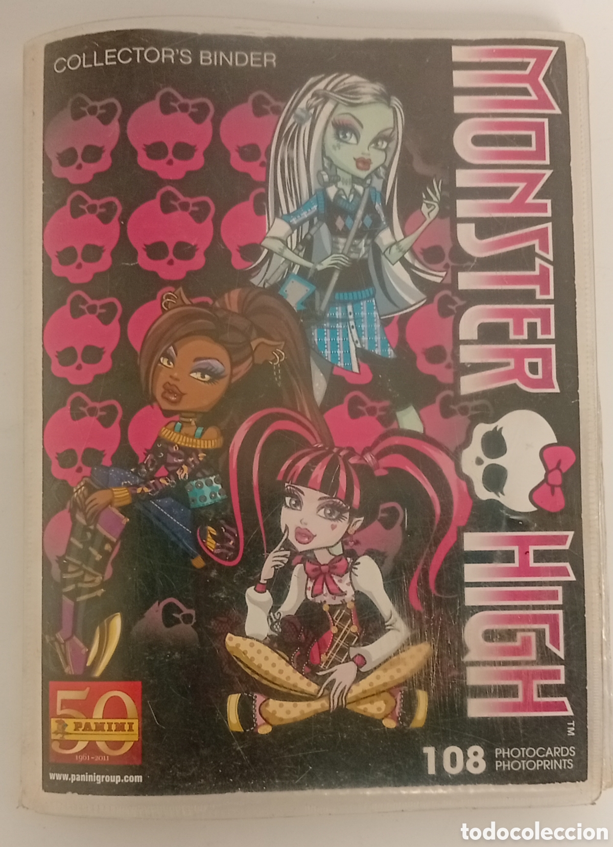 Coleccionismo &aacute;lbum: ALBUM DE MONSTER HIGH PANINI 88 PHOTOCARDS