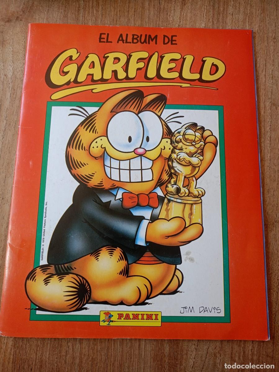 Collectionnisme Album: EL ALBUM DE GARFIELD. ALBUM COMPLETO Y SIN ESCRITOS. PANINI. copyright 1989
