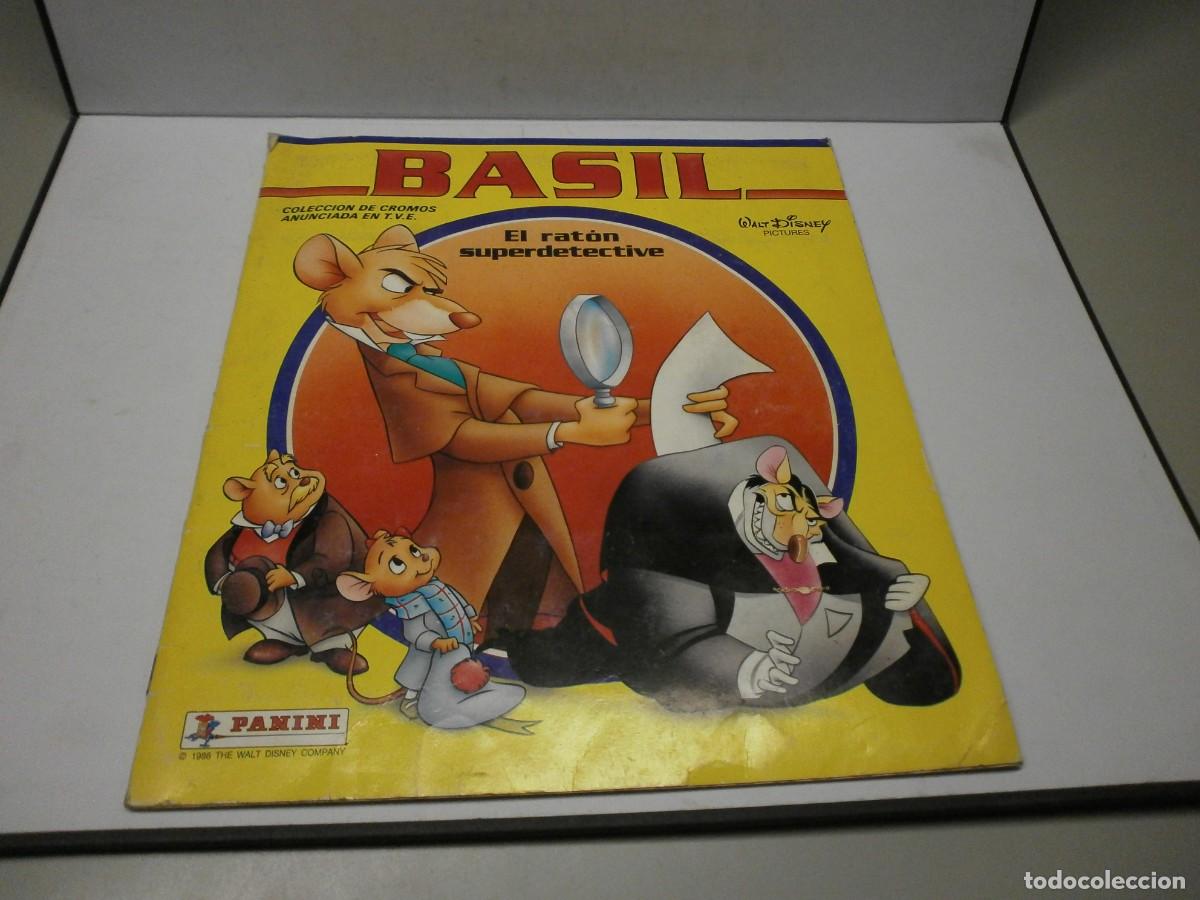Coleccionismo &aacute;lbum: album completo basil panini a&ntilde;o 1986